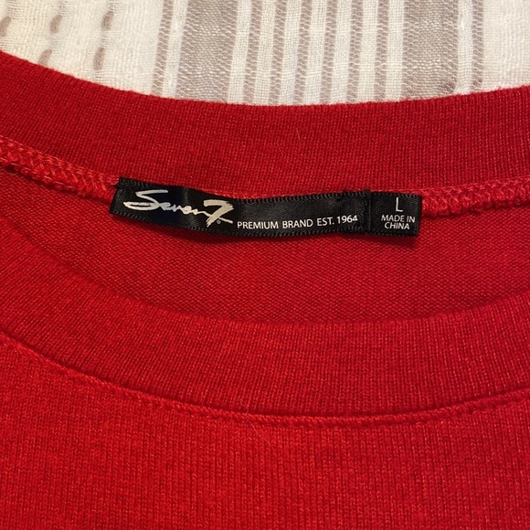 Seven7 Sweater with Bell Sleeves Size Large - Picture 9 of 10